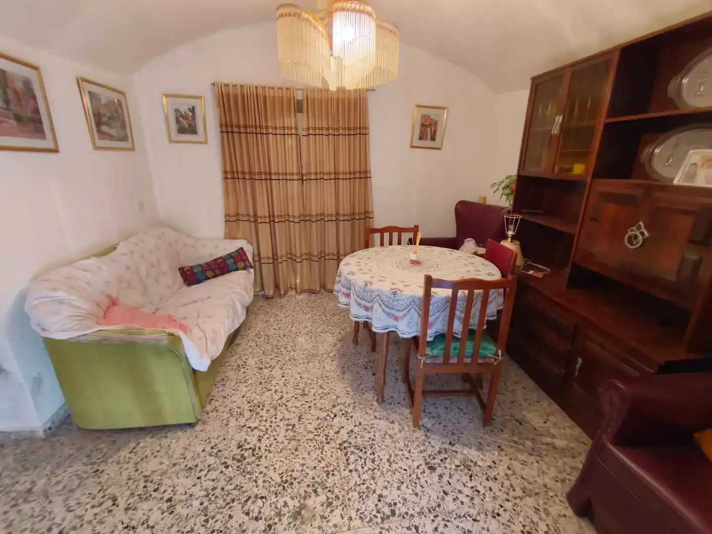 Sala de estar de Casa o chalet en venta en Guadix con Terraza, Amueblado y Horno
