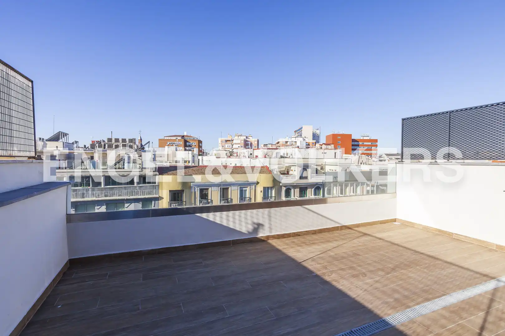 Terrace of Attic for rent in Madrid  with Heating and Swimming Pool
