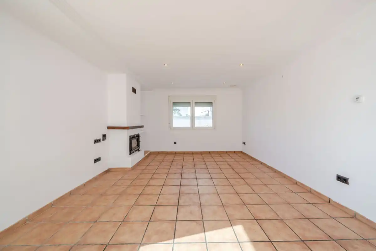 Sala de estar de Casa o chalet en venta en Dénia con Aire acondicionado, Calefacción y Jardín privado