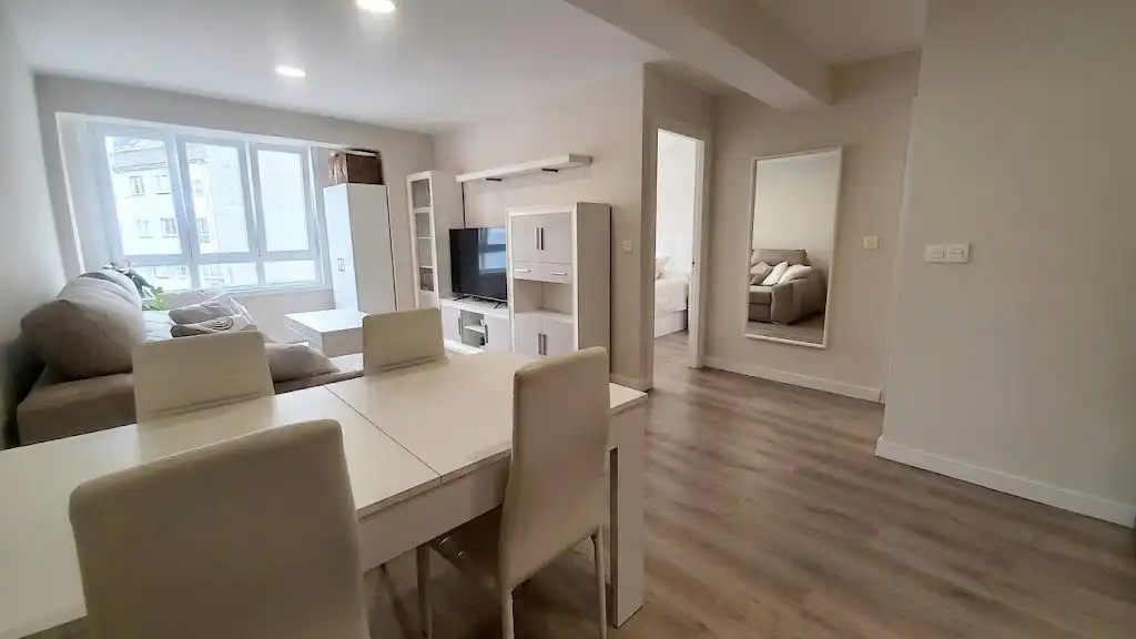 Sala de estar de Piso en venta en A Coruña Capital  con Calefacción
