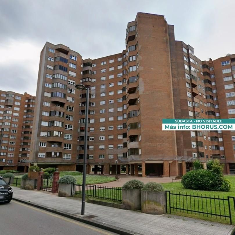 Exterior view of Flat for sale in Gijón   with Private garden