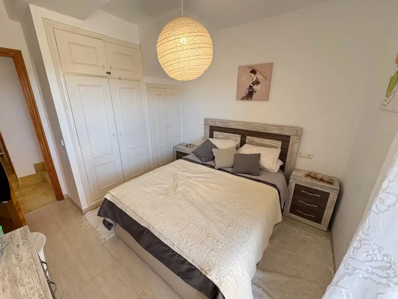 Bedroom of Apartments for sale in Vera  with Air Conditioner, Terrace and Swimming Pool
