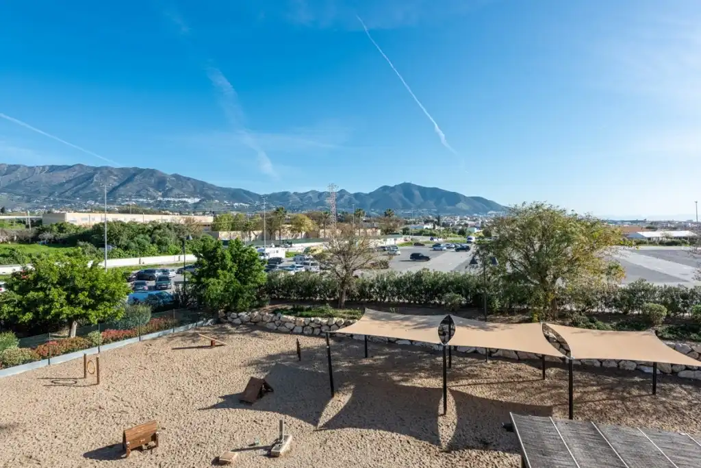 Terrassa de Apartament en venda en Mijas amb Aire condicionat, Terrassa i Piscina