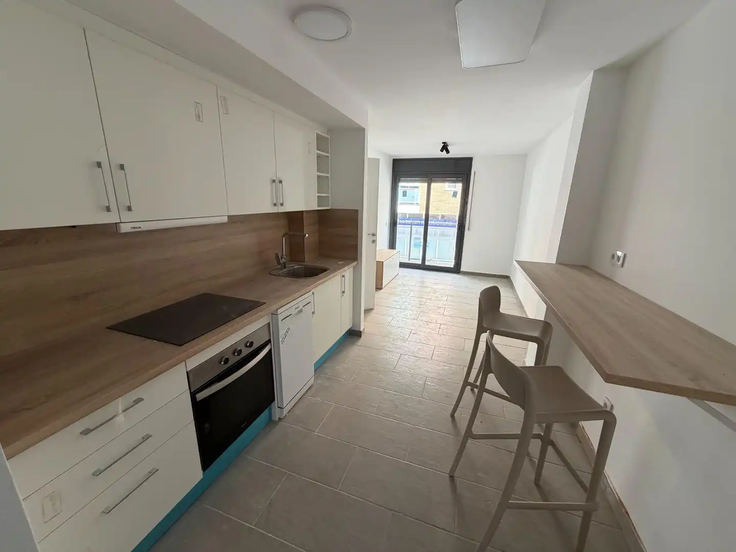 Kitchen of Flat for sale in Lleida  with Air Conditioner, Heating and Furnished