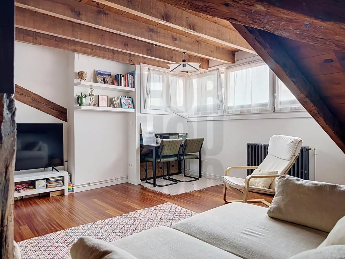 Sala de estar de Piso en venta en Donostia - San Sebastián  con Calefacción