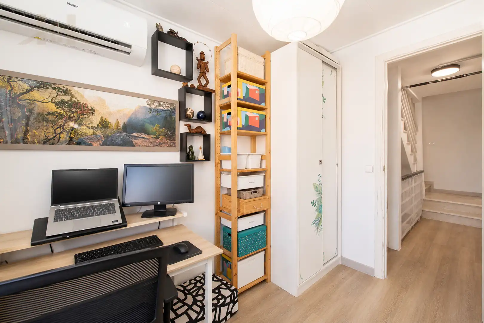 Habitación de Casa adosada en venta en Alcobendas con Aire acondicionado, Calefacción y Jardín privado