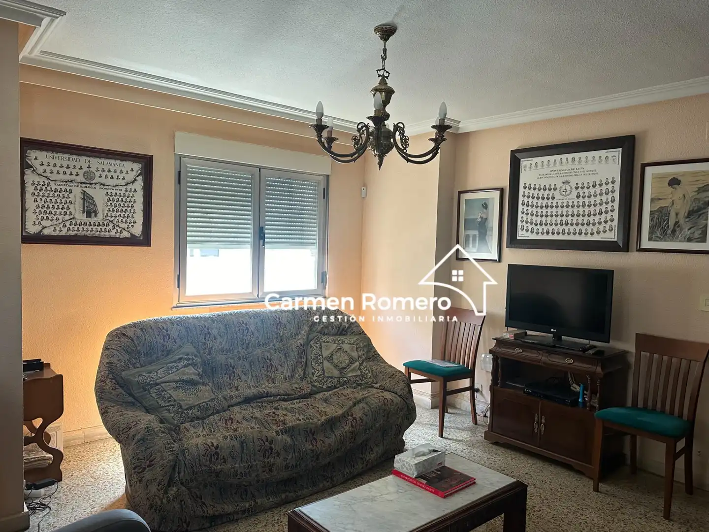 Sala de estar de Piso en venta en Salamanca con Aire acondicionado, Calefacción y Terraza