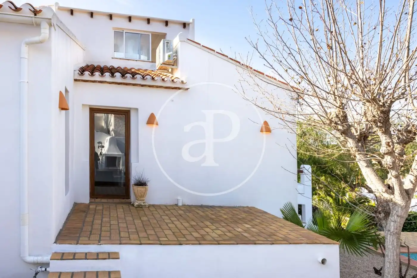 Exterior view of Houses for sale in Jávea / Xàbia  with Air Conditioner, Heating and Private garden