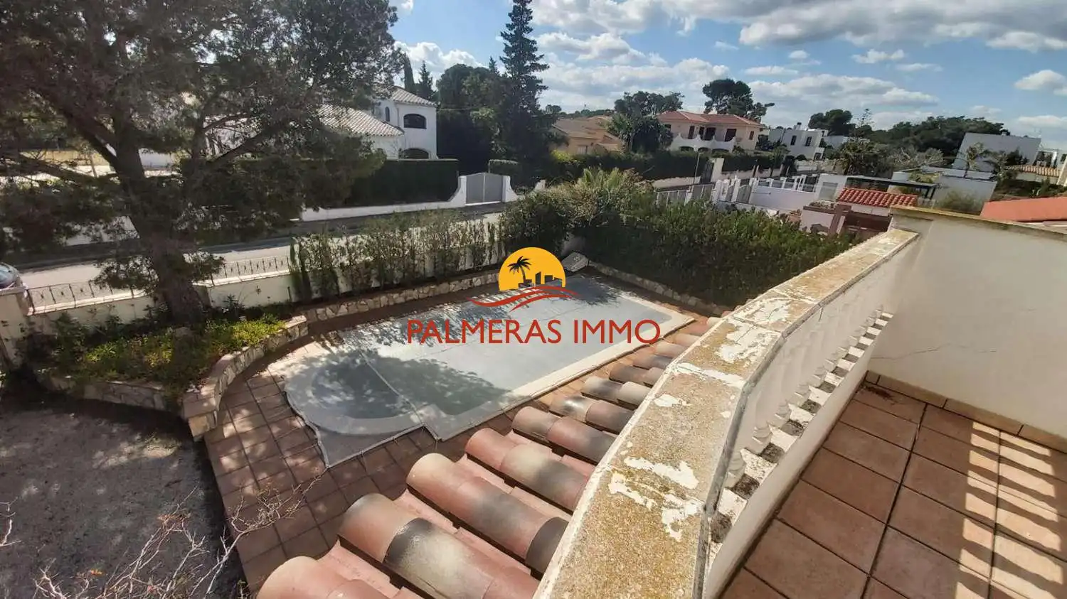Vista exterior de Casa o chalet en venta en L'Ametlla de Mar  con Terraza y Piscina