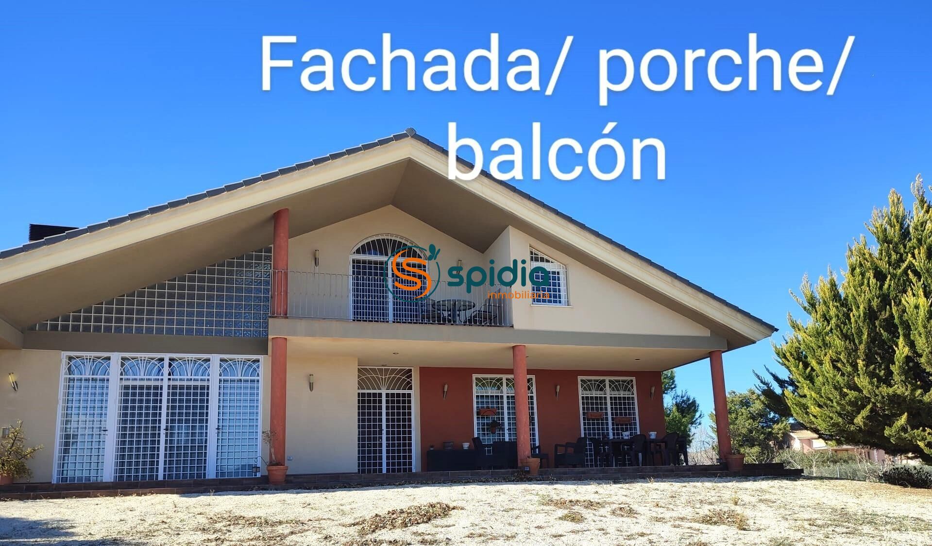 Vista exterior de Finca rústica en venda en Lorca amb Jardí privat, Parquet i Terrassa