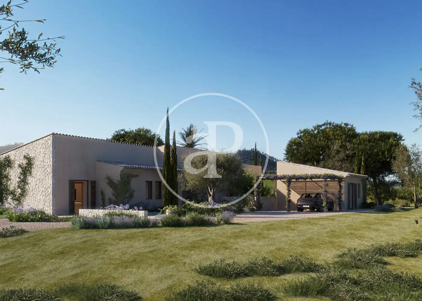 Garden of Houses for sale in Sant Joan  with Air Conditioner, Heating and Private garden