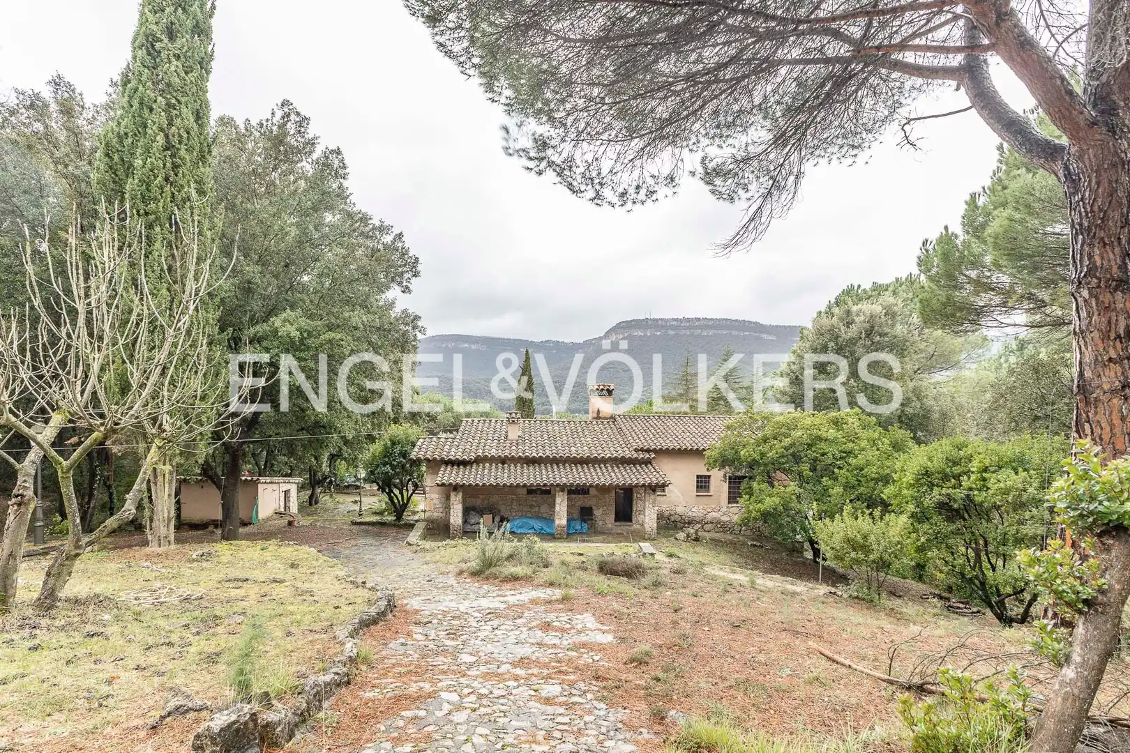 Vista exterior de Finca rústica en venta en Aiguafreda con Calefacción, Jardín privado y Piscina