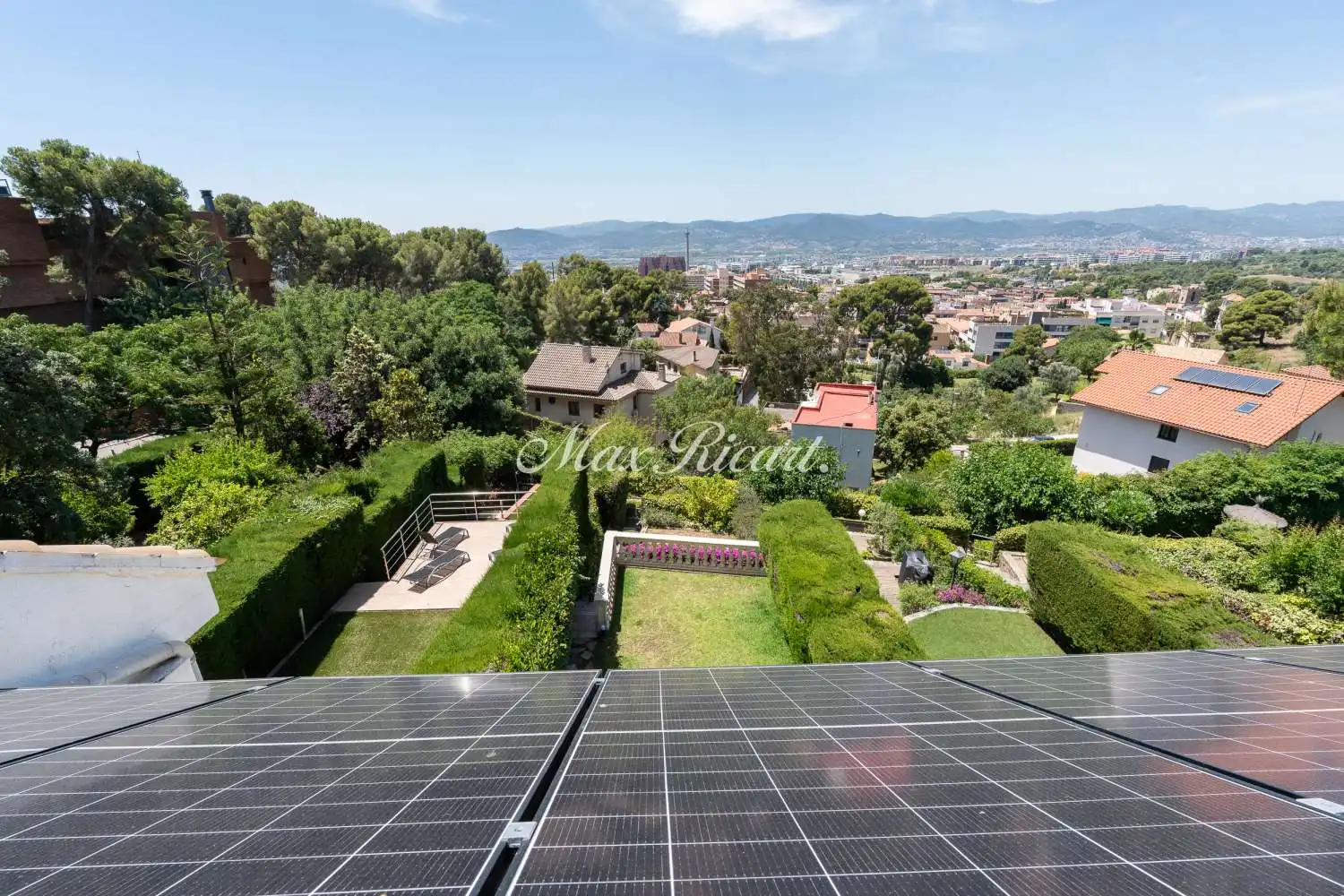 Garden of Houses for rent in Sant Just Desvern  with Air Conditioner, Heating and Terrace