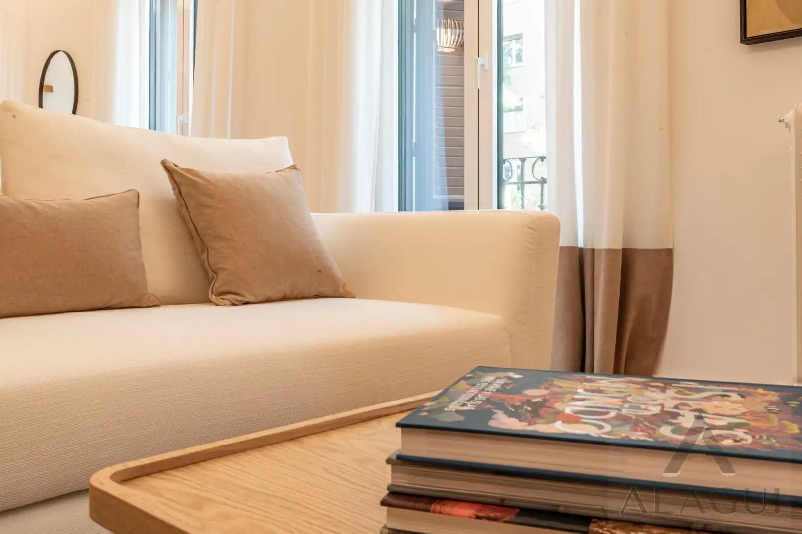 Wohnzimmer von Wohnung zum Verkauf in Madrid mit Klimaanlage, Heizung und Möbliert