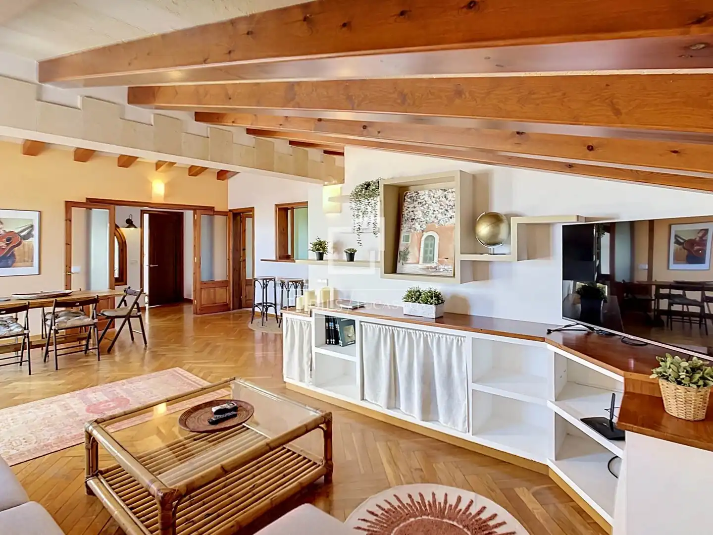 Living room of Houses for sale in Ciutadella de Menorca  with Air Conditioner, Heating and Private garden