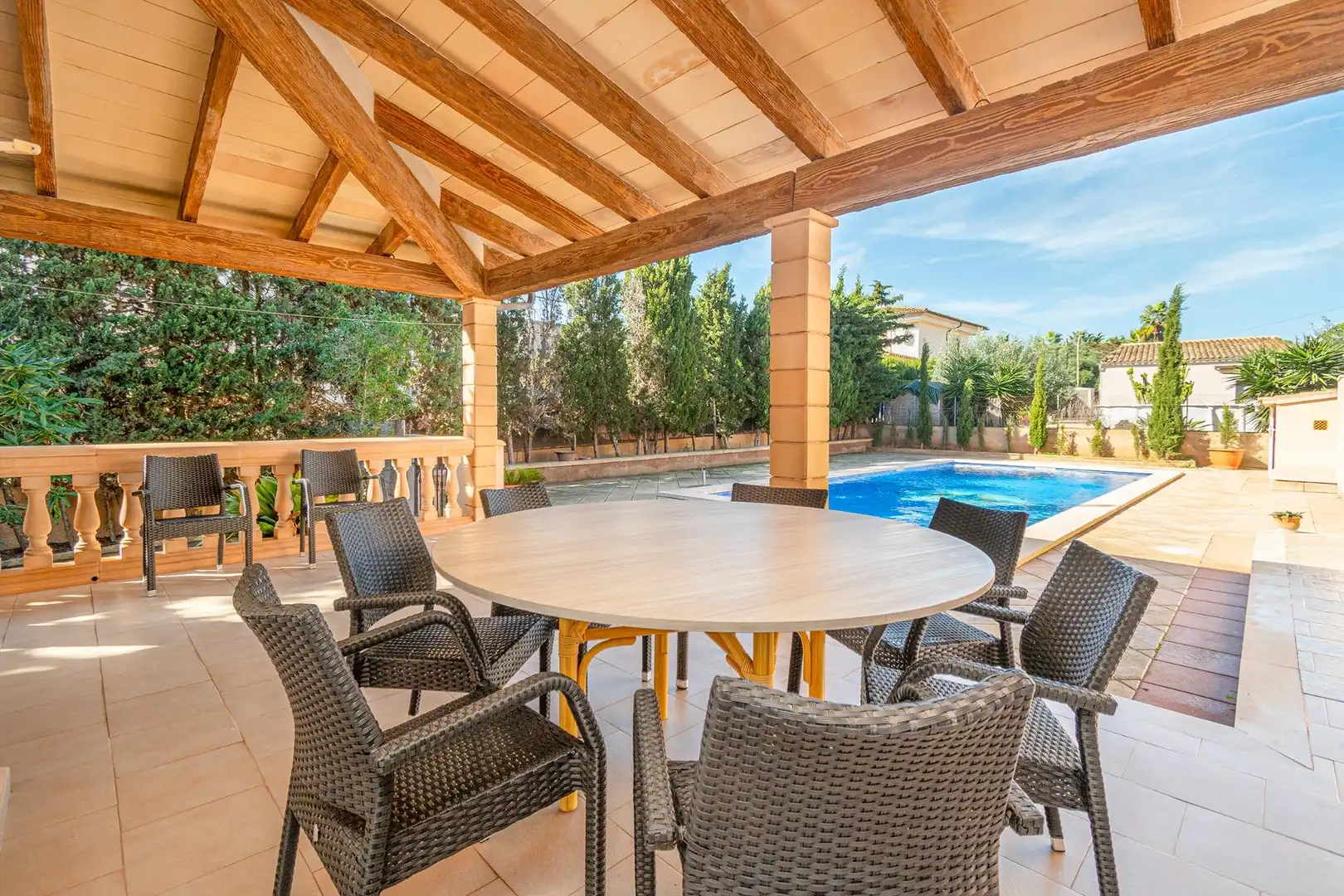 Terrassa de Casa o xalet en venda en Felanitx amb Aire condicionat, Calefacció i Jardí privat