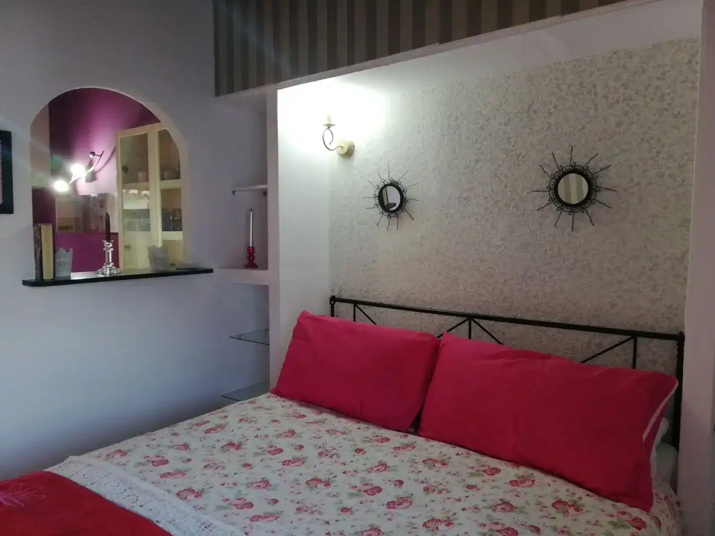 Habitación de Piso de alquiler en Mijas con Aire acondicionado, Terraza y Piscina