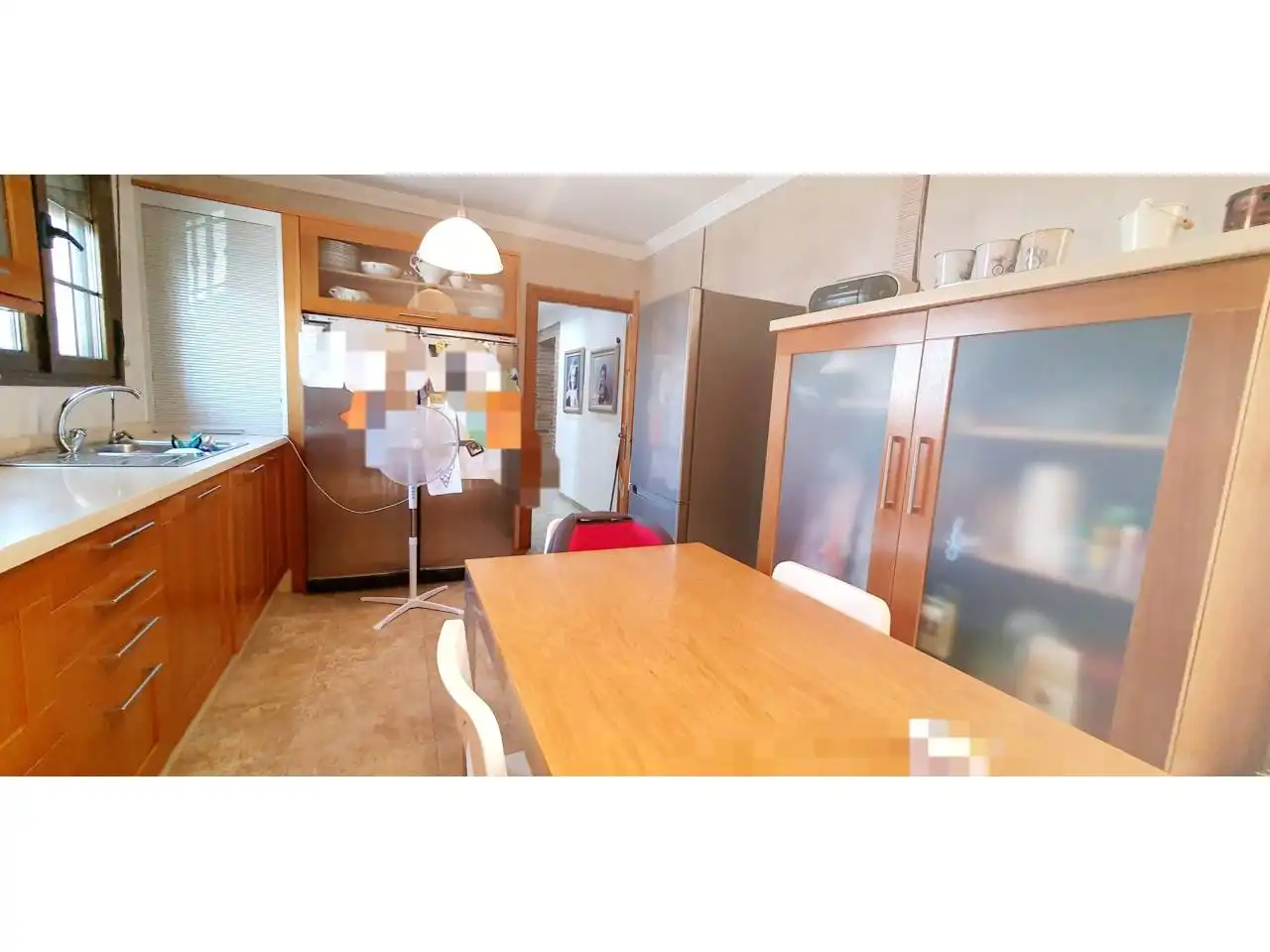 Comedor de Casa adosada en venta en Roquetas de Mar con Aire acondicionado, Calefacción y Jardín privado