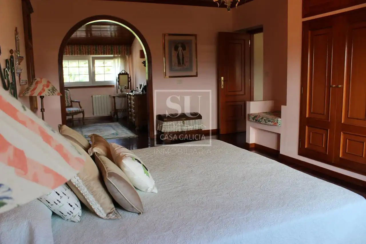Habitación de Casa o chalet en venta en Nigrán con Calefacción, Jardín privado y Terraza