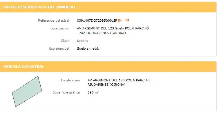 Rural land for sale in AV argimont 123, imagen 6