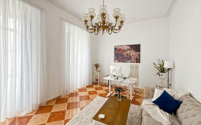 Living room of Apartment for sale in Málaga Capital  with Air Conditioner, Furnished and Balcony