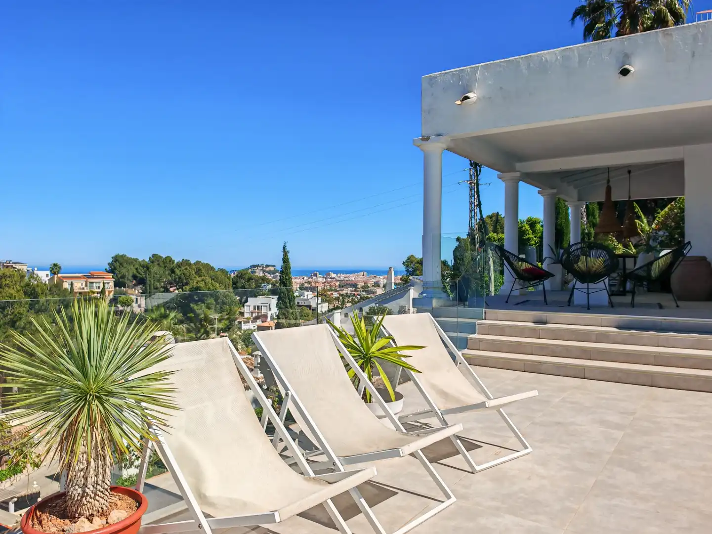 Terrace of Houses for sale in Dénia  with Air Conditioner, Private garden and Terrace