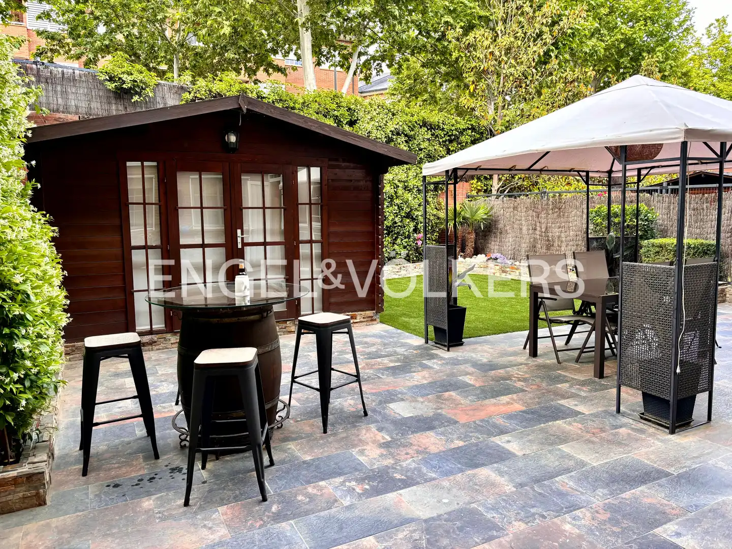 Terraza de Apartamento en venta en Las Rozas de Madrid con Aire acondicionado, Calefacción y Jardín privado