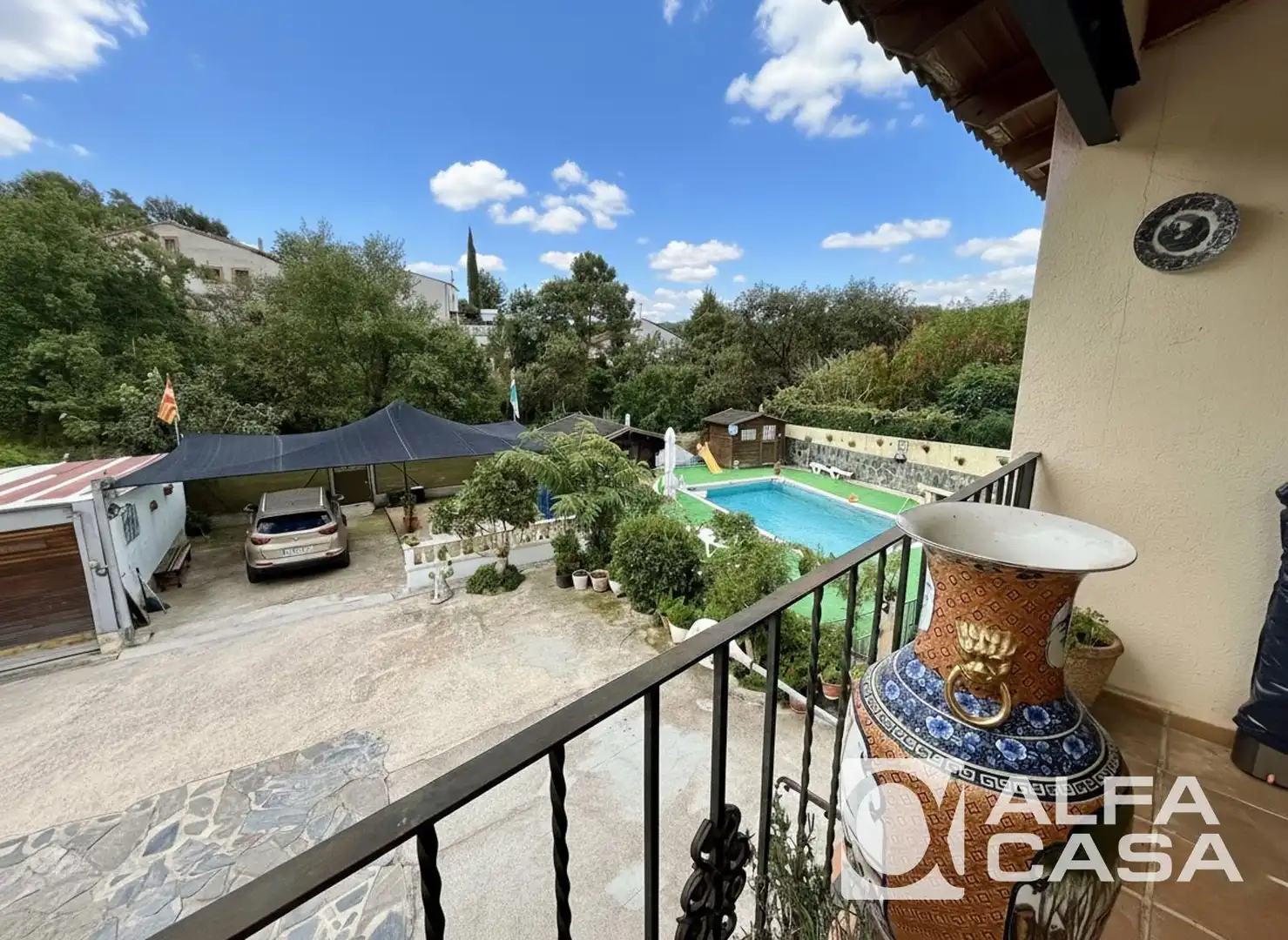 Casa amb terrassa en venda a Aiguaviva Parc, imagen 15