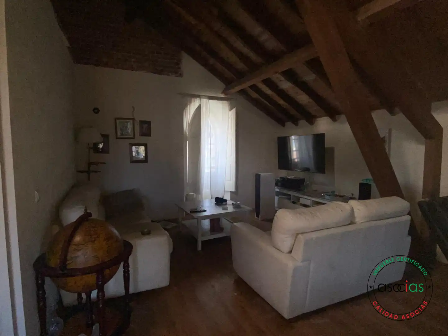 Sala de estar de Casa o chalet en venta en Soto del Barco con Calefacción, Jardín privado y Parquet