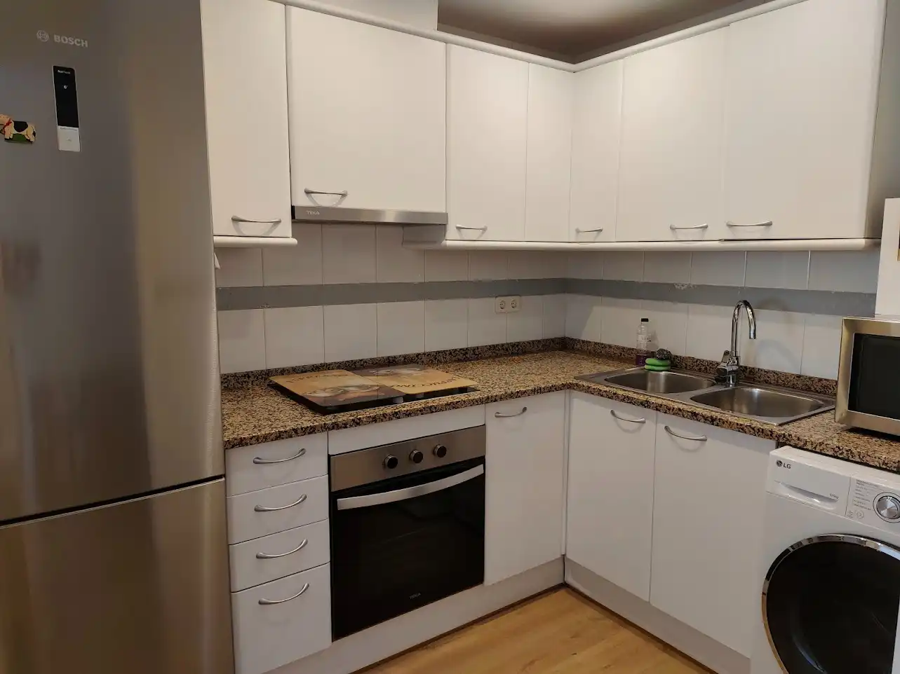 Kitchen of Apartments for rent in Sitges  with Heating, Furnished and Oven