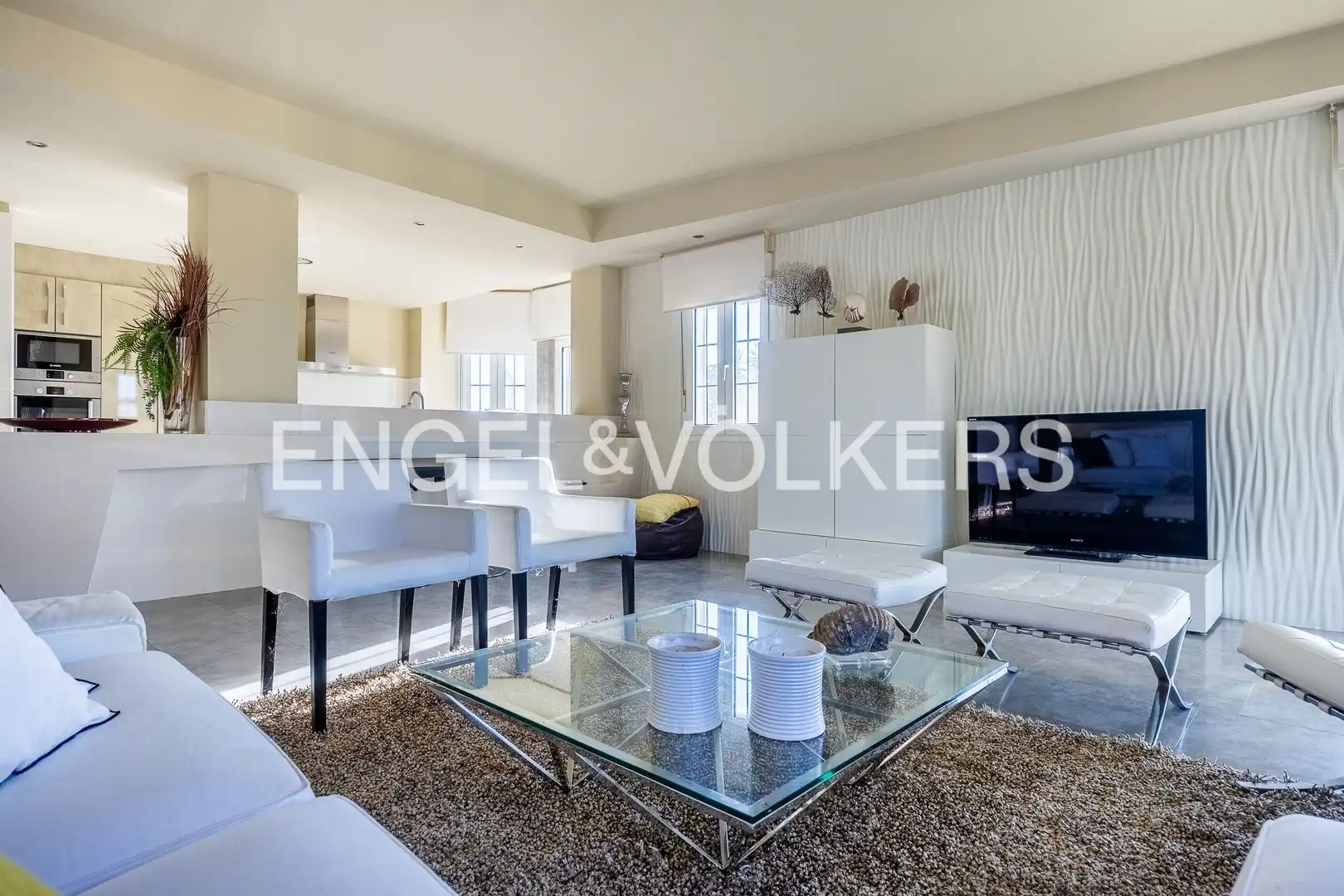Sala de estar de Ático en venta en Ayamonte con Aire acondicionado, Calefacción y Jardín privado