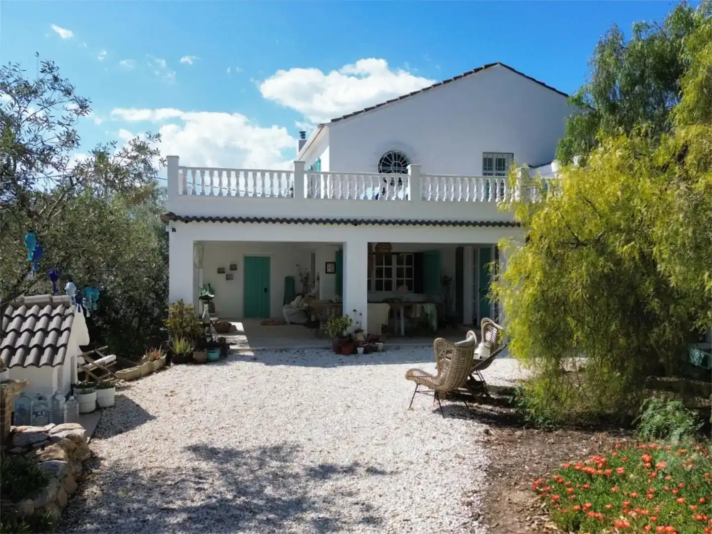 Vista exterior de Piso en venta en Murcia con Aire acondicionado, Jardín privado y Trastero