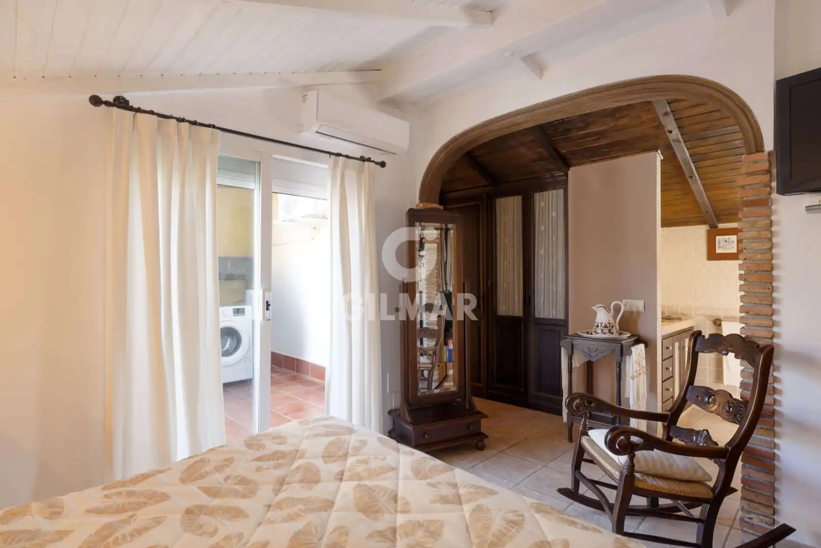 Bedroom of Detached homes for sale in Estepona  with Private garden and Swimming Pool