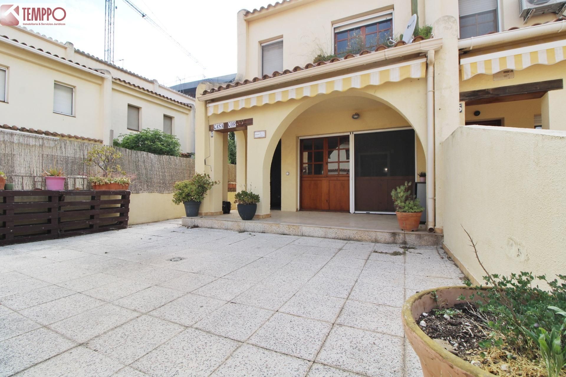 Exterior view of Single-family semi-detached for sale in Calafell  with Heating, Private garden and Terrace