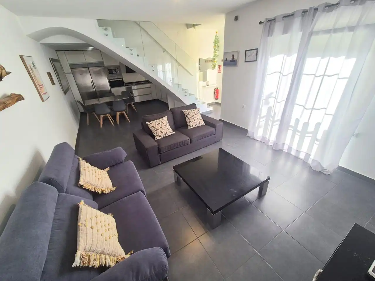Sala d'estar de Casa o xalet en venda en Mérida