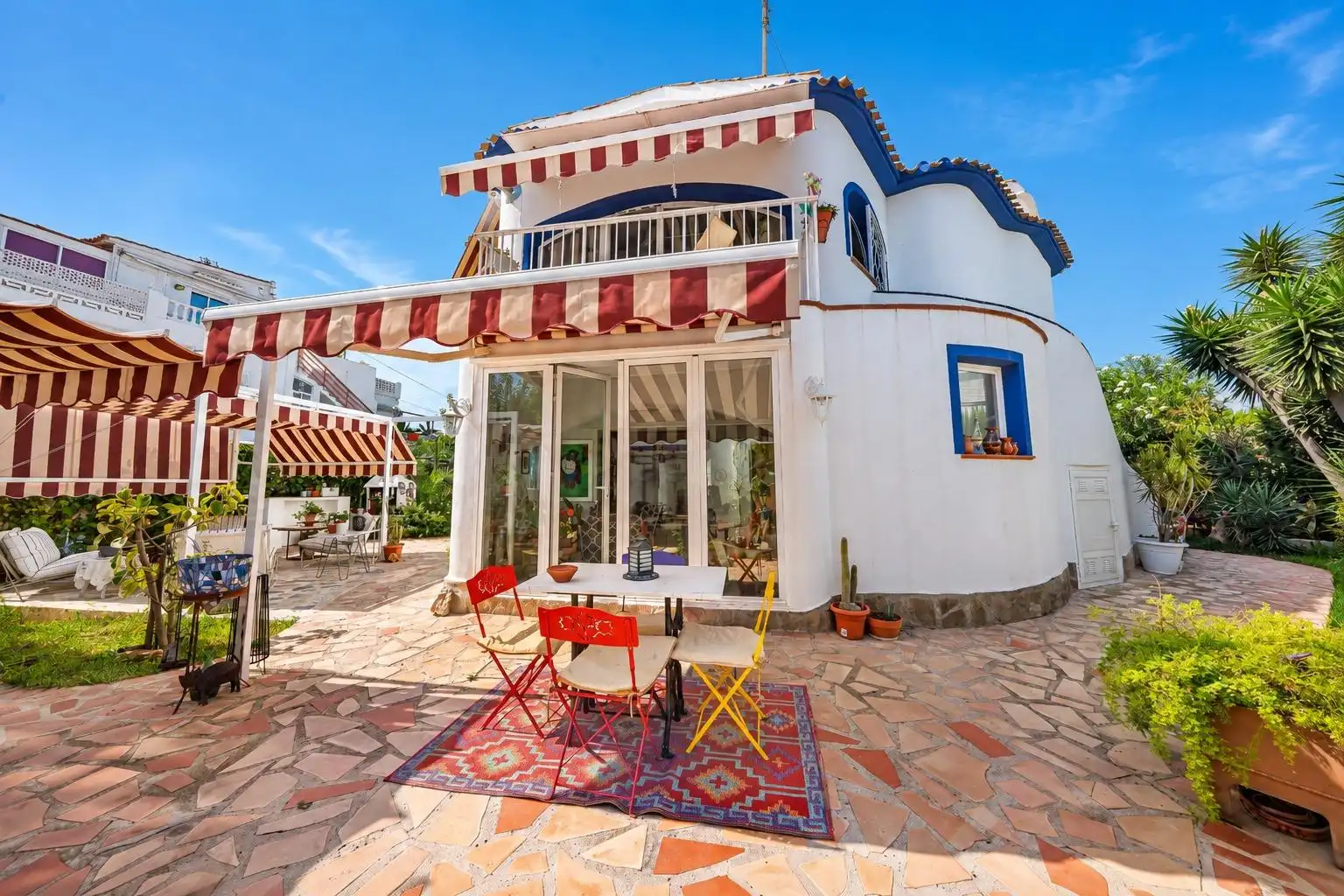 Vista exterior de Casa o chalet en venta en Dénia con Jardín privado, Terraza y Jacuzzi