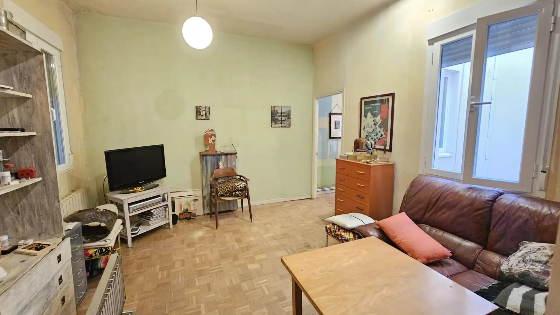Sala de estar de Piso en venta en Madrid con Aire acondicionado, Calefacción y Parquet