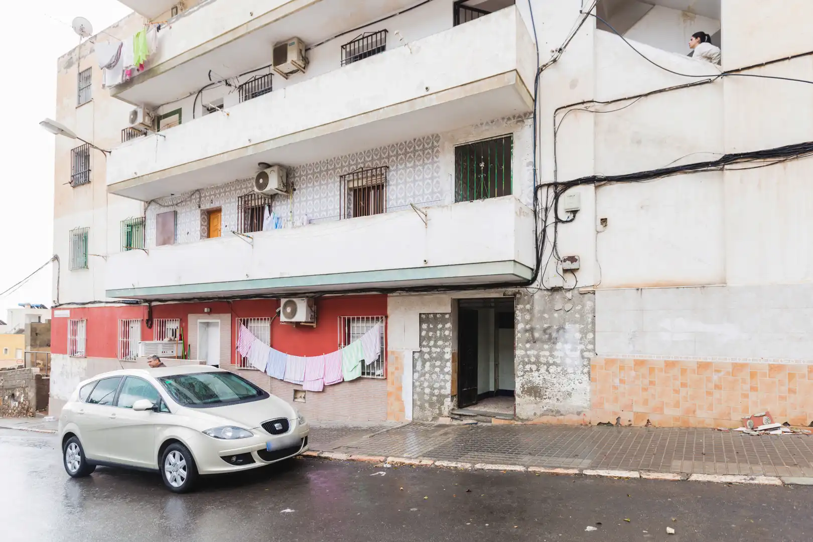 Vista exterior de Piso en venta en  Almería Capital