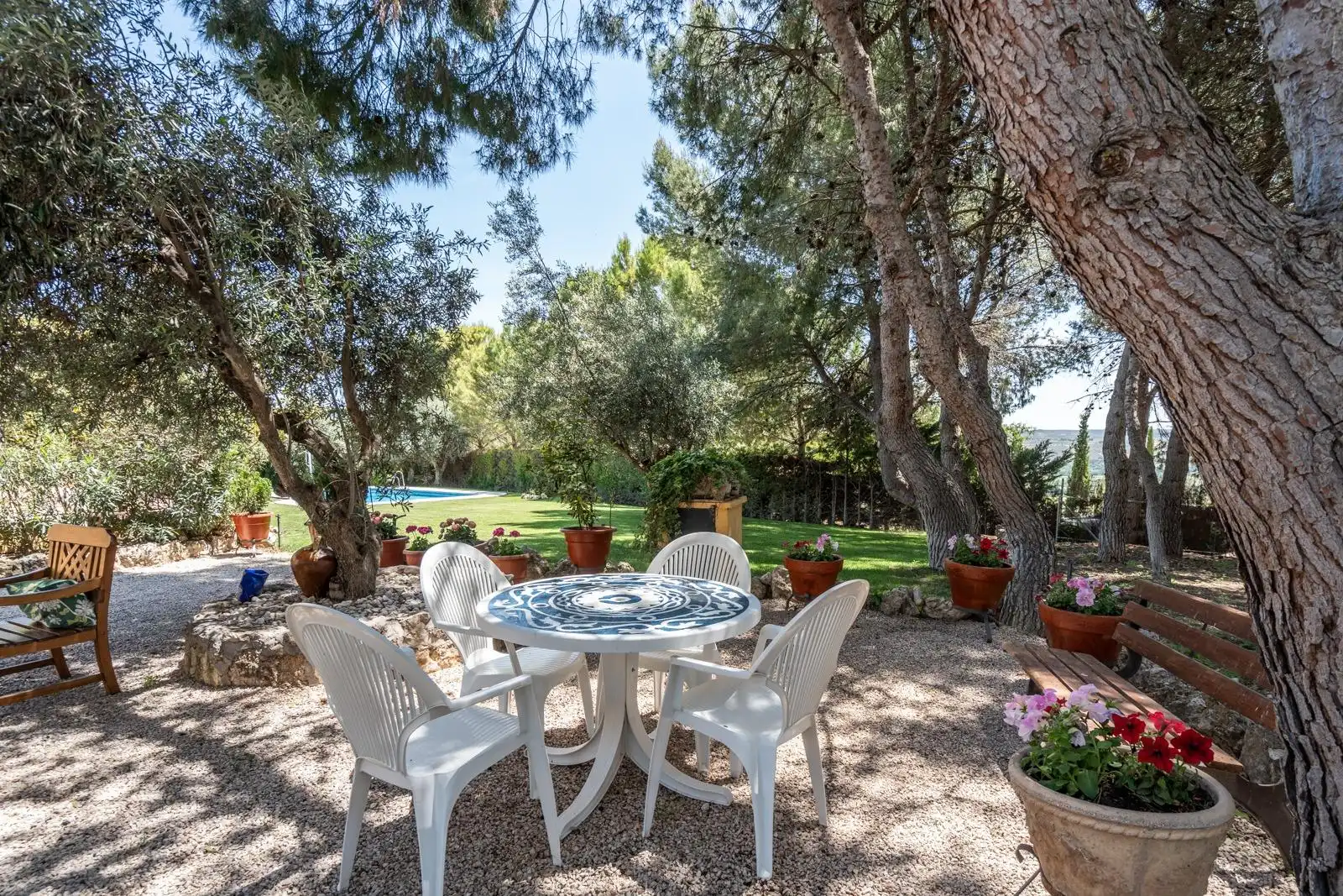 Jardín de Finca rústica en venta en Chinchón con Aire acondicionado, Calefacción y Jardín privado