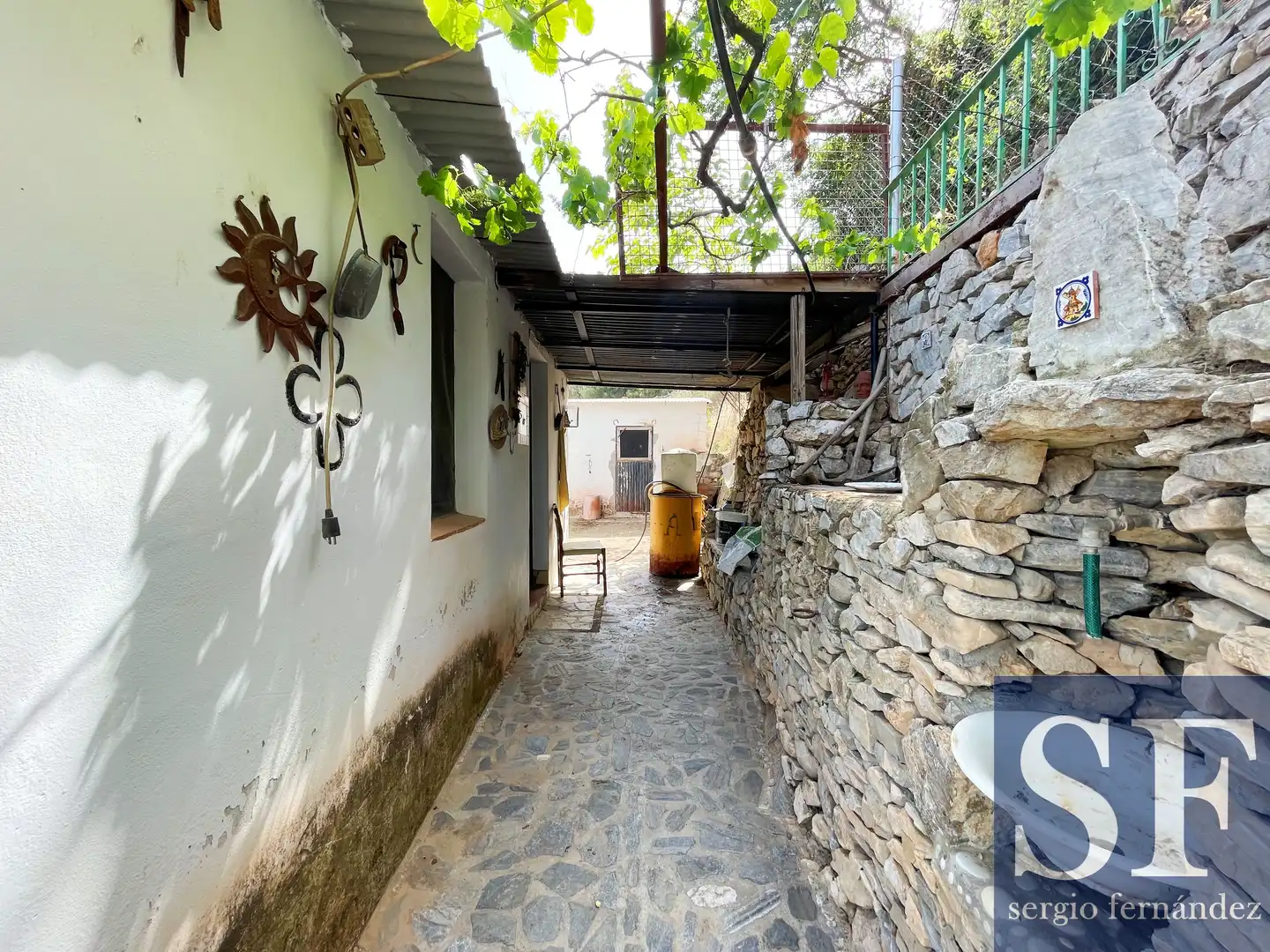 Vista exterior de Finca rústica en venta en Cómpeta