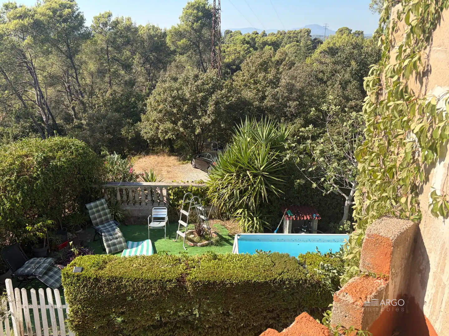 Jardí de Casa o xalet en venda en Golf - Can Trabal