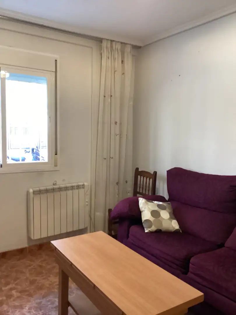 Sala de estar de Piso en venta en Madrid con Trastero y Amueblado