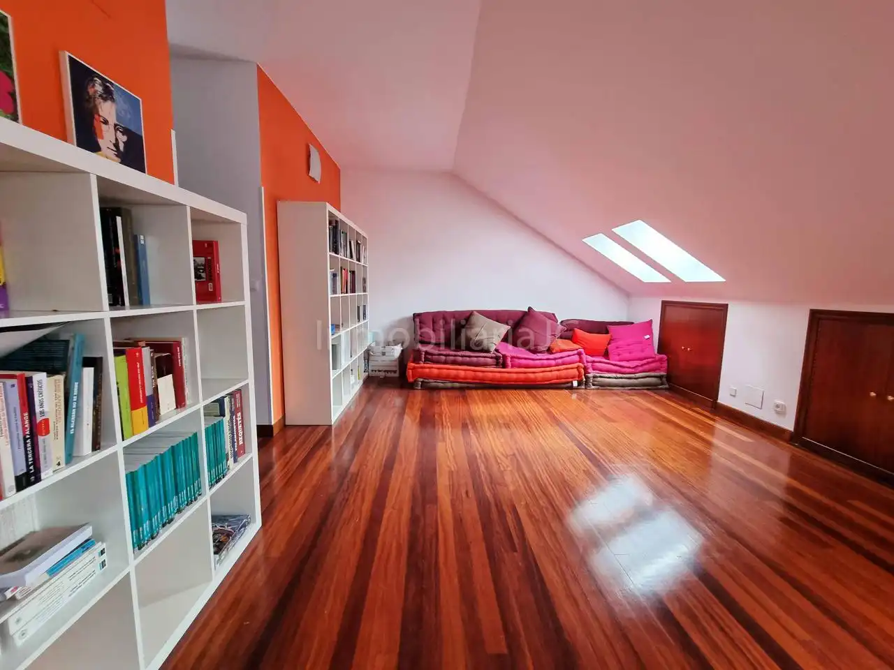 Living room of Flat for share in Laredo  with Heating and Furnished