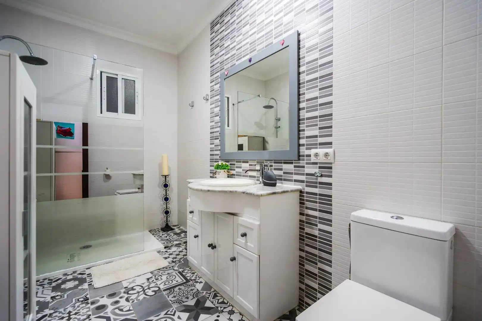 Baño de Casa o chalet en venta en Chiclana de la Frontera con Aire acondicionado, Calefacción y Jardín privado