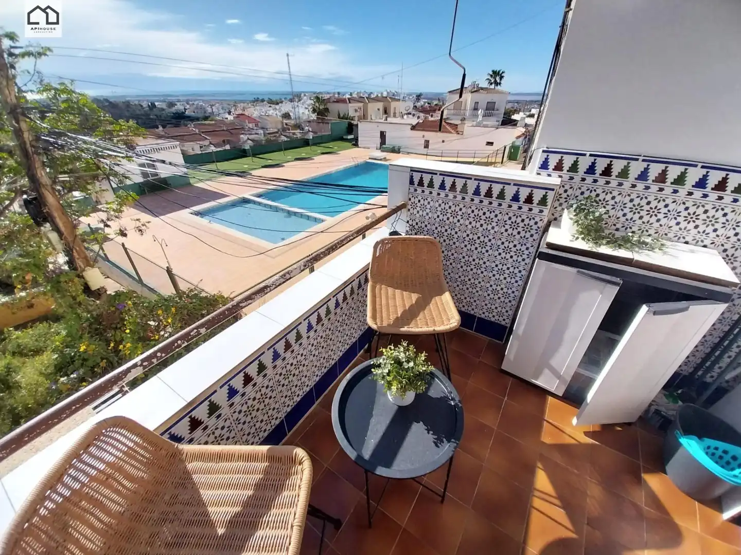 Terrace of Apartments for rent in Rojales  with Air Conditioner, Terrace and Furnished