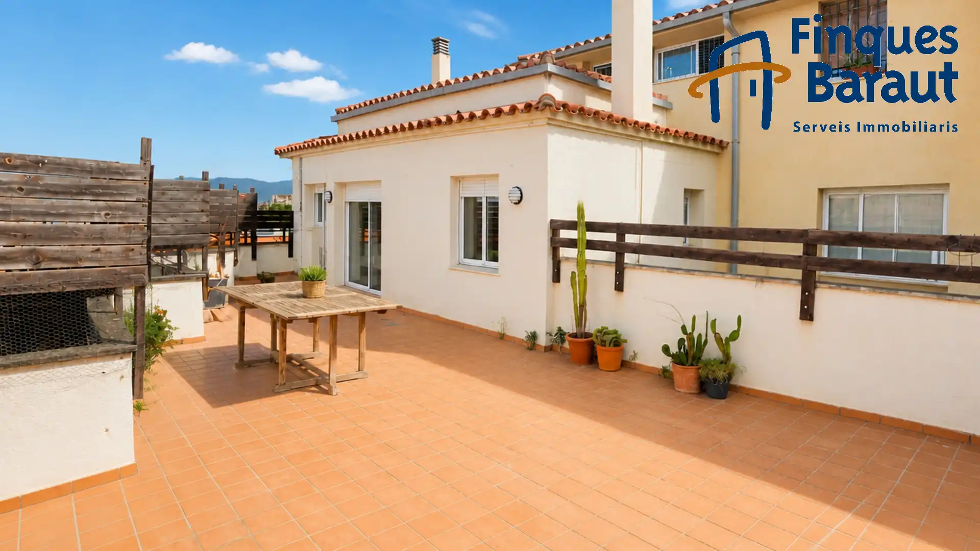 Terrace of Attic for sale in Figueres  with Heating, Terrace and Balcony