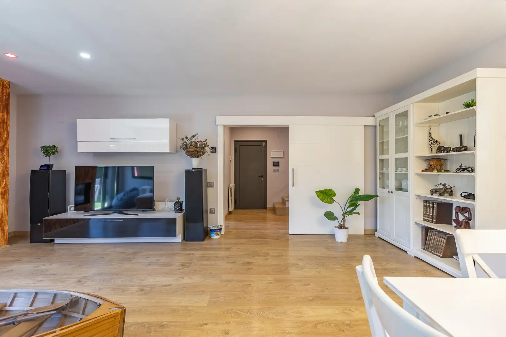 Sala d'estar de Casa o xalet en venda en Castellar del Vallès amb Aire condicionat, Calefacció i Jardí privat
