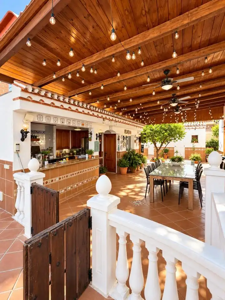 Terraza de Casa o chalet en venta en Puerto de la Torre - Atabal