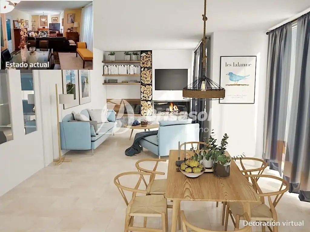 Living room of Houses for sale in Cambrils  with Heating, Private garden and Terrace