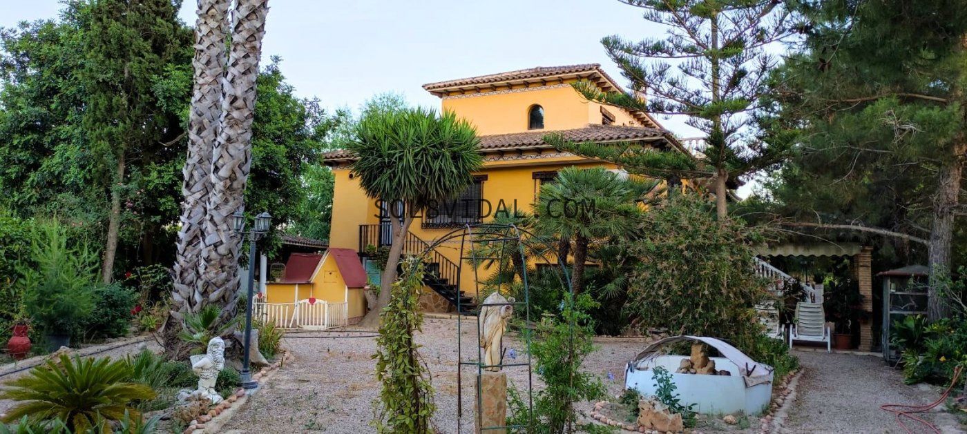 Exterior view of House or chalet for sale in Orihuela  with Heating, Private garden and Terrace